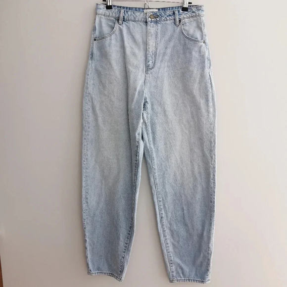 Rolla's Genie Super High Rise 80s Balloon Leg Jeans Stella Blue Size 31 (or 12) - Picture 3 of 16